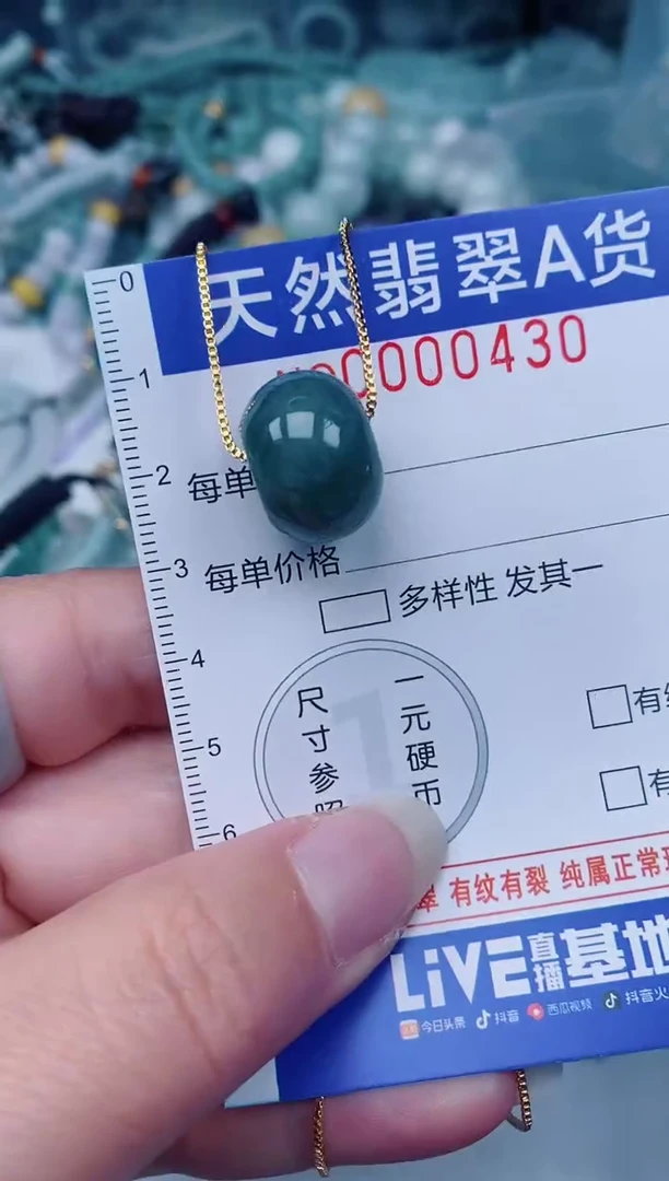 颈饰未镶嵌翡翠00000430