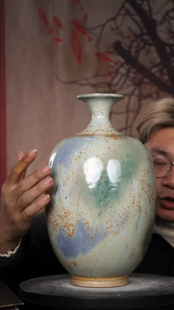 瓷片少年渡钧 钧瓷收藏品