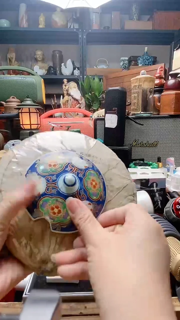 瓷片摆件茶文化 工艺美术