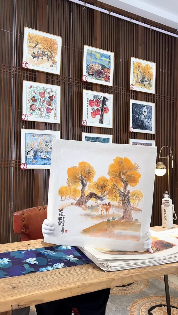 版画耿玉琨名章限量版画S