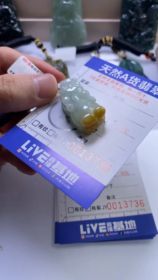 颈饰未镶嵌翡翠