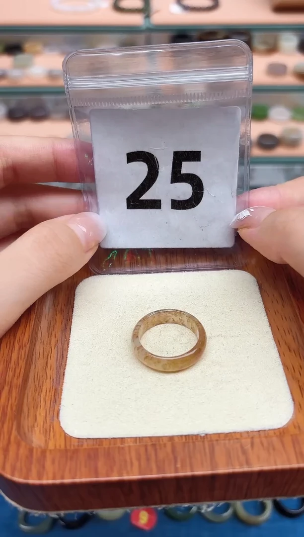 和田玉戒指未镶嵌20号