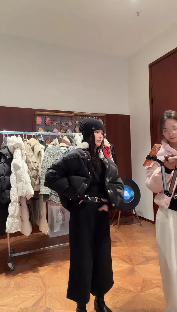 高织澳毛八分裤m码