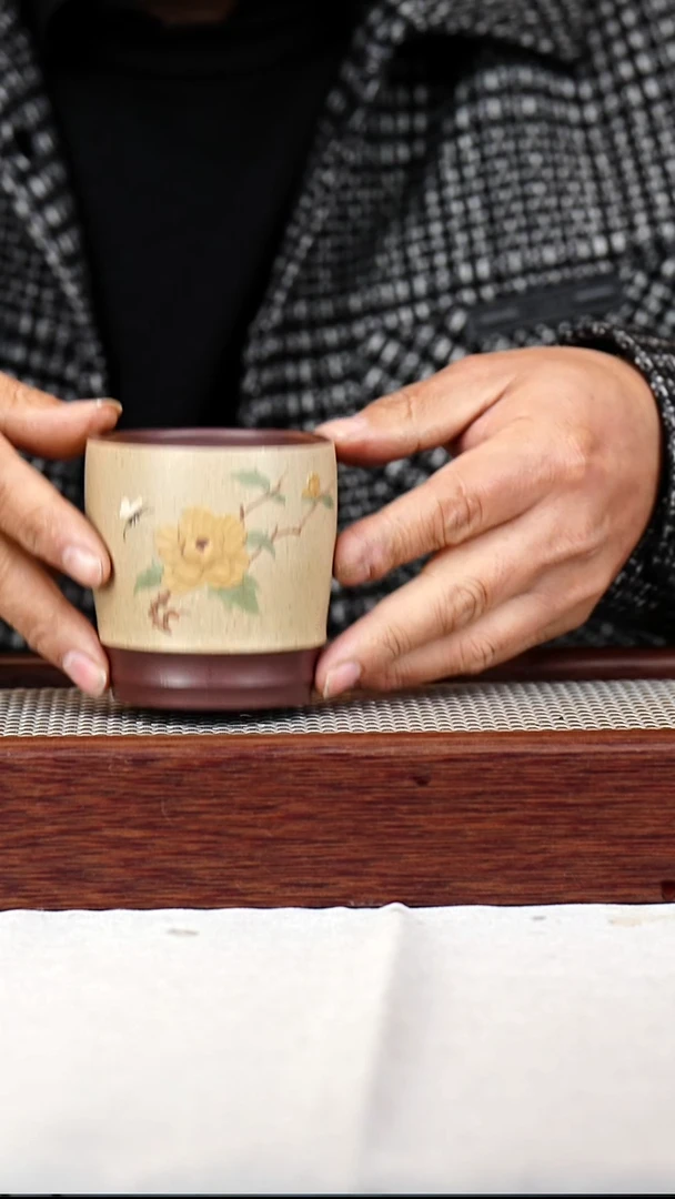 茶杯紫砂主人杯-65