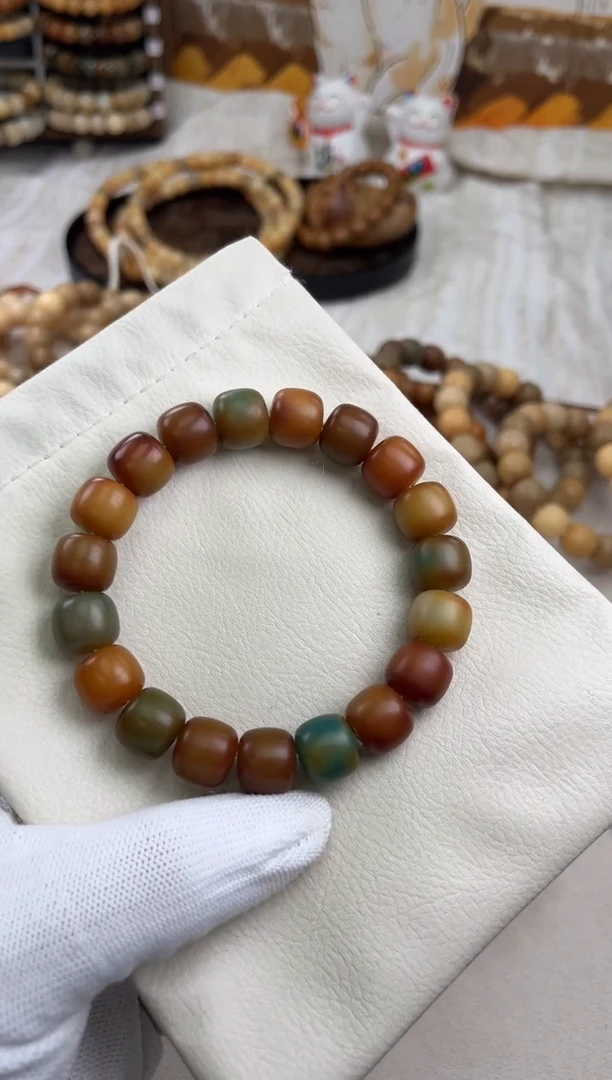 手串菩提根/象牙果c775卡13 干磨莫奈墩墩桶