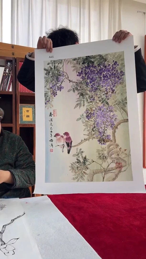 国画梅清老师2.7pc花鸟作品