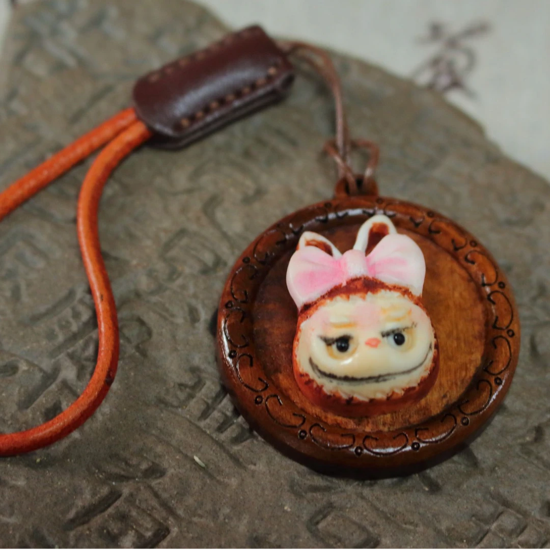 拉布布包挂钥匙挂