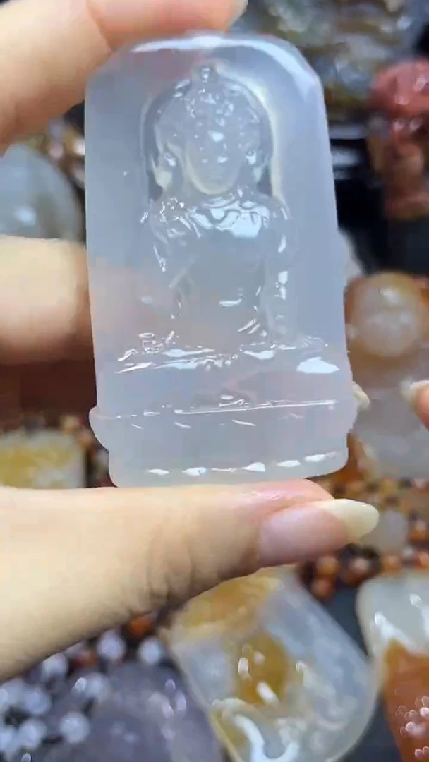 玛瑙/玉髓颈饰未镶嵌捡****?1