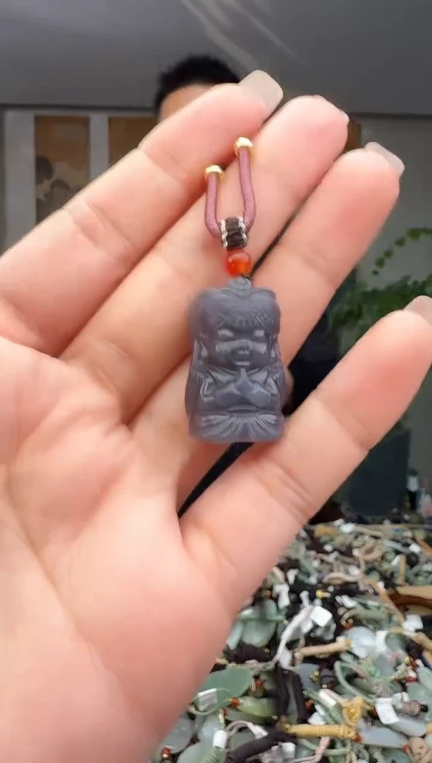 颈饰未镶嵌和田玉拍一发一多样性发货