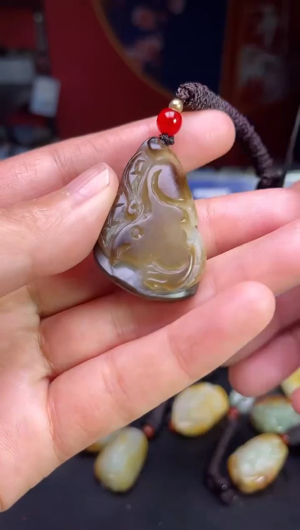 颈饰未镶嵌和田玉123