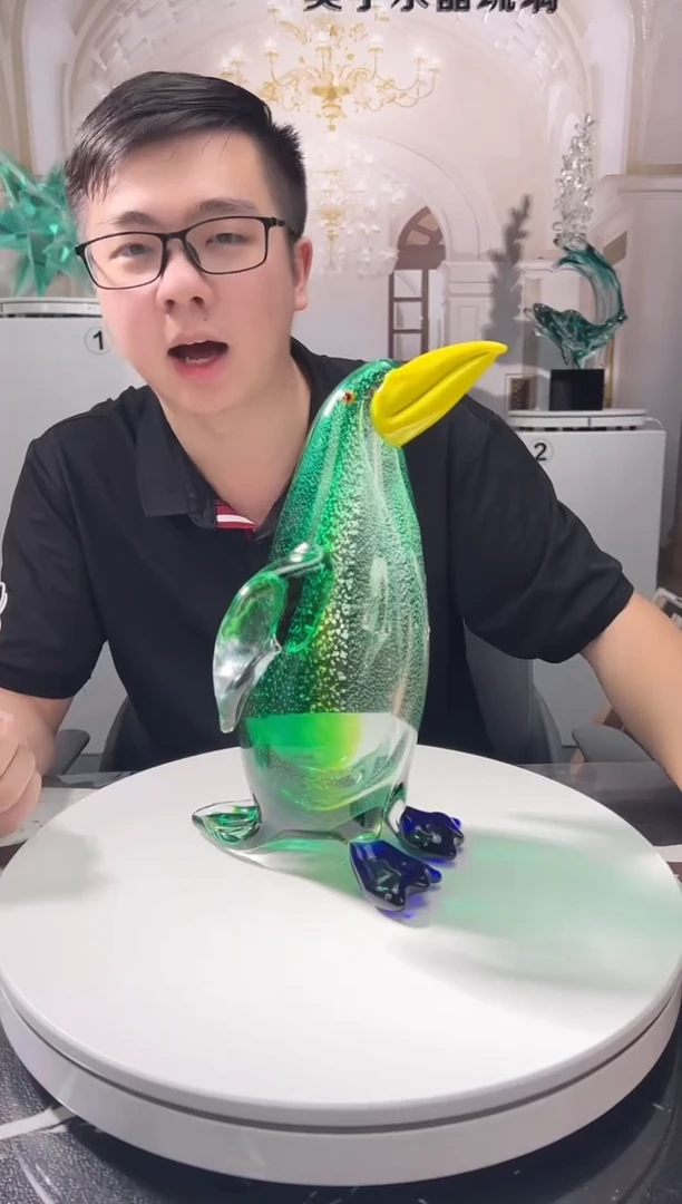 琉璃巴比特美学 绿色企鹅