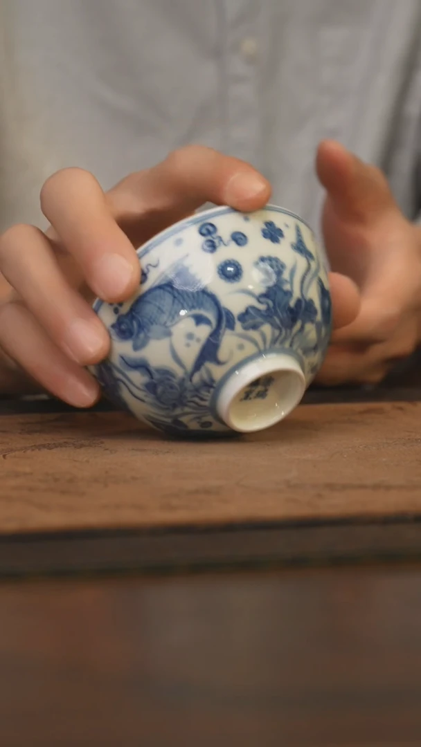 瓷片柴窑青花破价福利