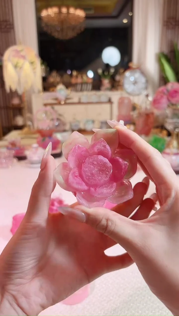 卡普拉--莲花香插--粉绿