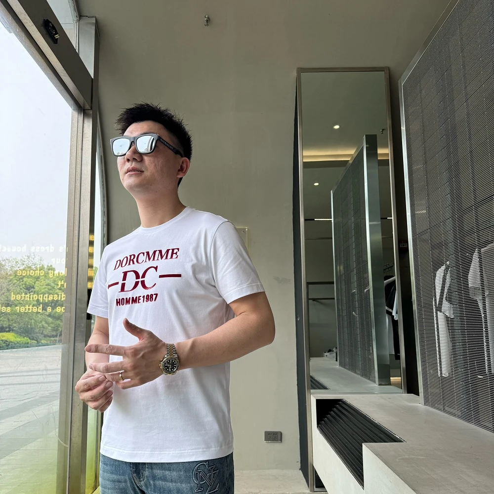 Dorc奢品-2025夏季新款休闲时尚男士T恤-LU-3871