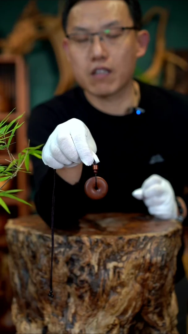 枣木雷击枣木平安扣