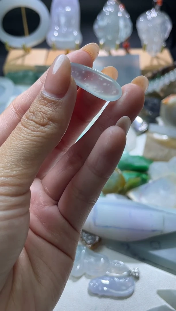 未镶嵌挂件翡翠福瓜