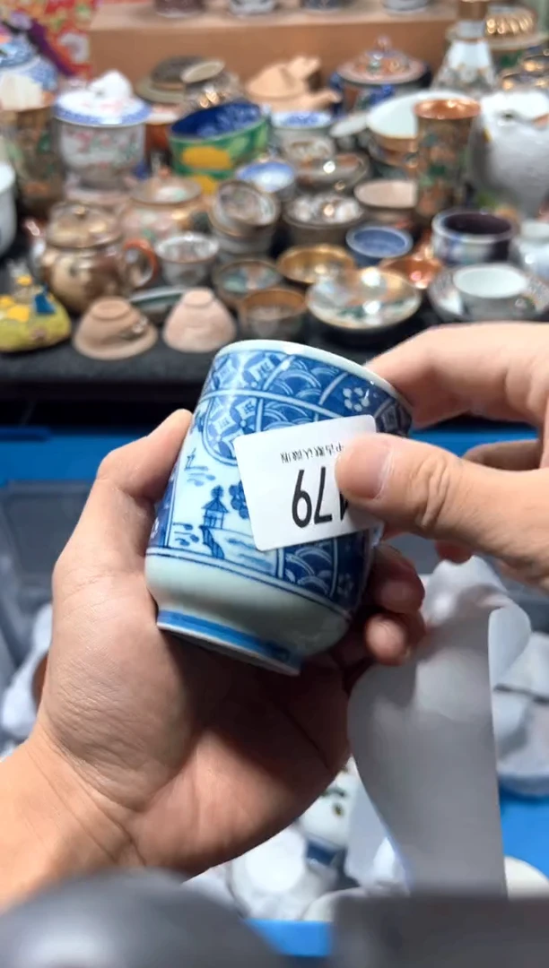 瓷片M***～夏目海外回流瓷器中古品。