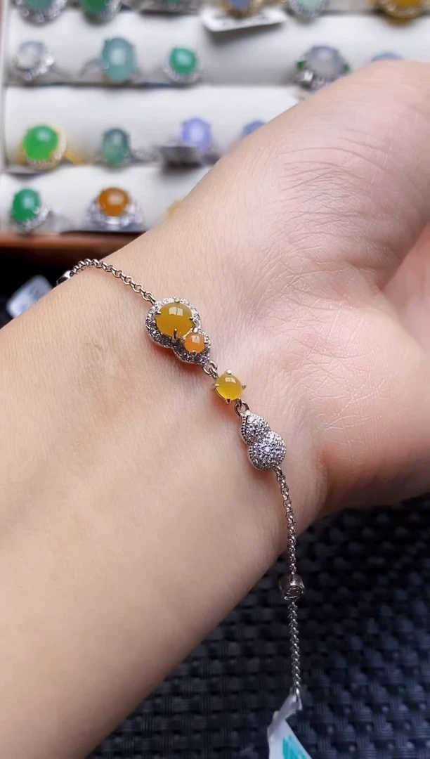 银S925镶嵌戒指翡翠2236