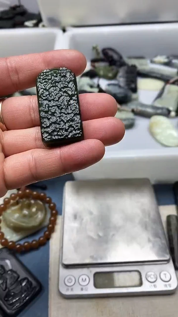 吊坠(不含链)未镶嵌和田玉1