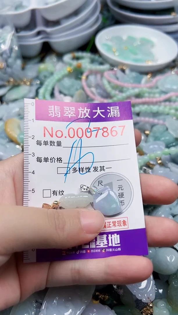 颈饰未镶嵌翡翠7867