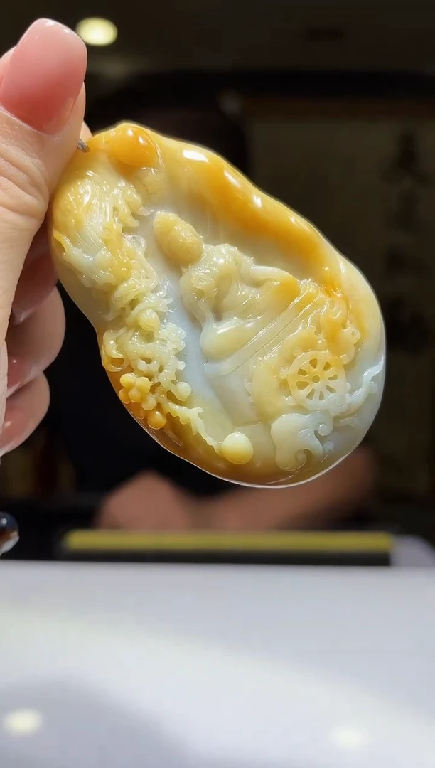 未镶嵌定制翡翠03/0915/C/发其一件/人物