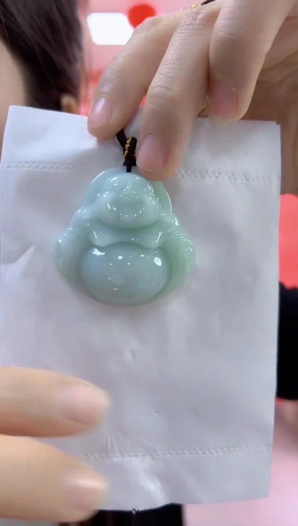 【闪购商品】翡翠颈饰未镶嵌孤品佛公