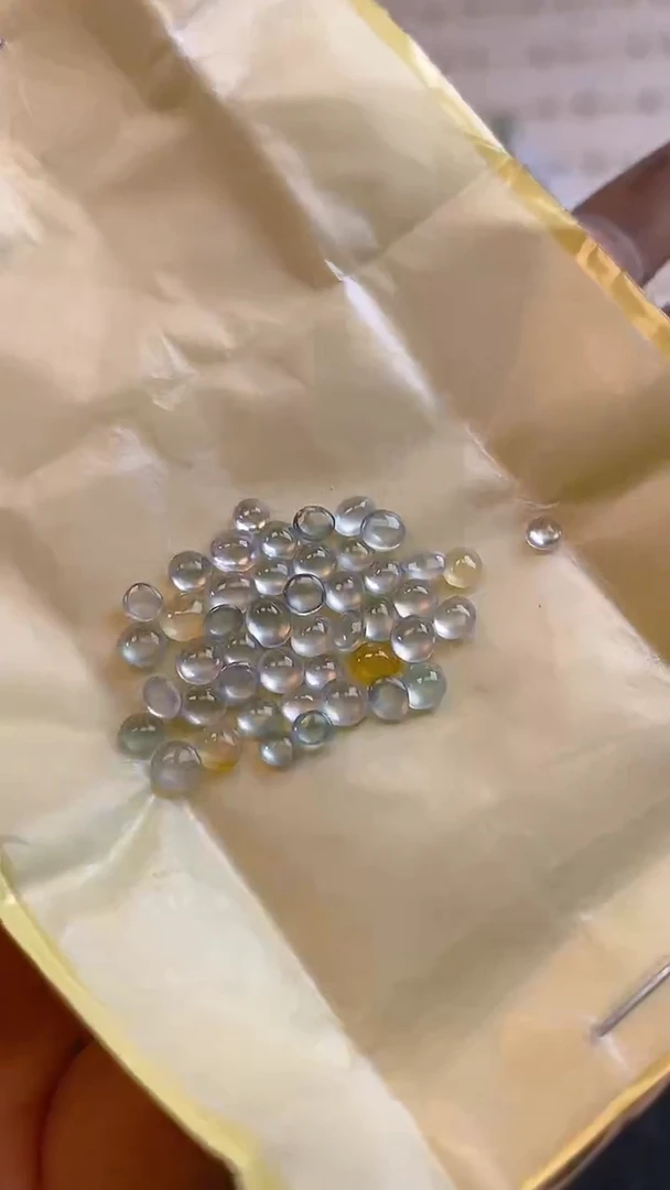 【闪购商品】翡翠耳饰未镶嵌天然A货翡翠177