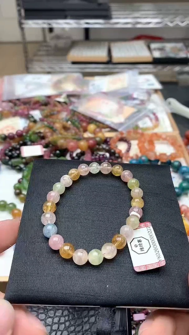 【闪购商品】碧玺手链未镶嵌手链52