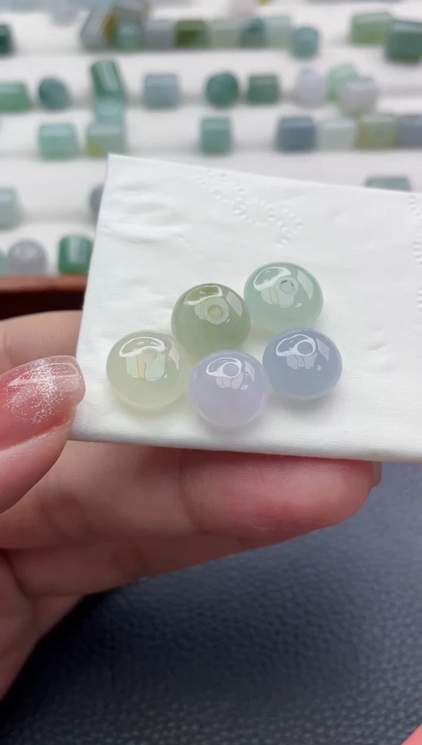 【闪购商品】定制翡翠未镶嵌珠子