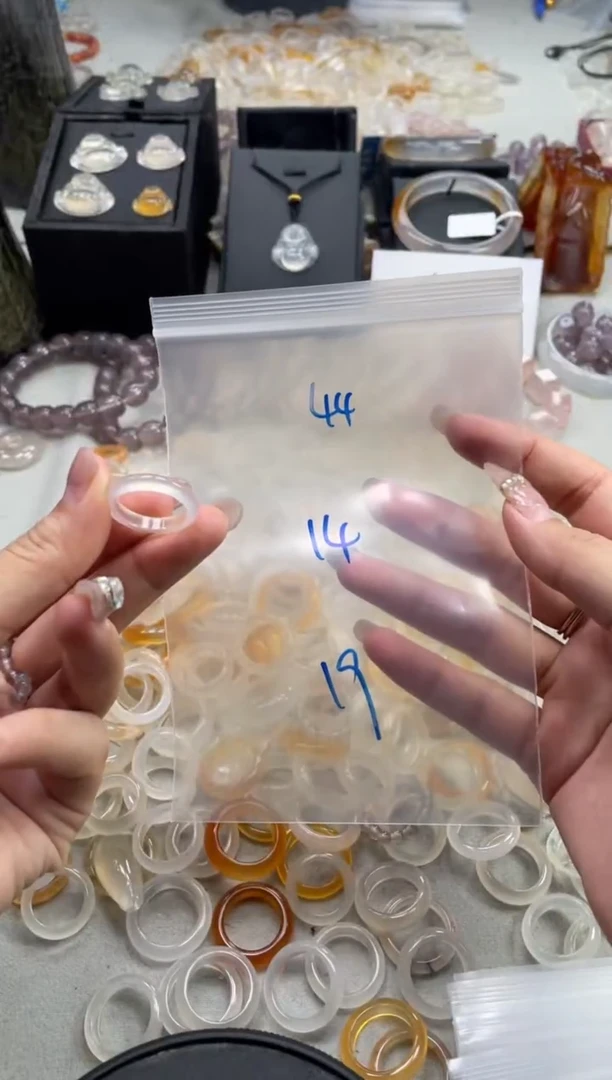 未镶嵌戒指玛瑙/玉髓44