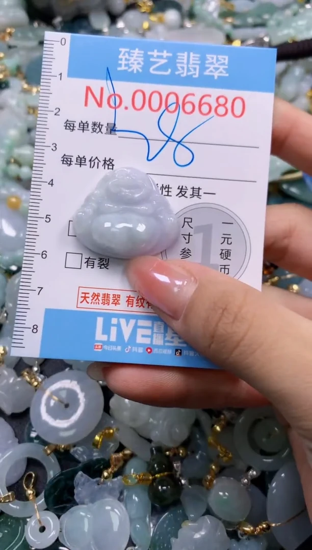 颈饰未镶嵌翡翠6680