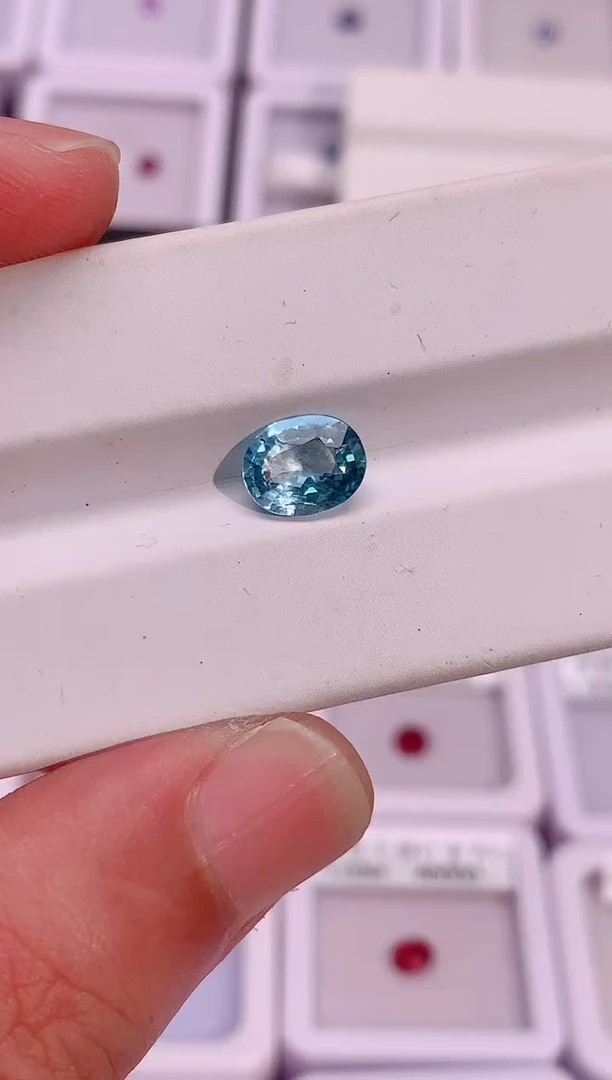裸石海蓝宝石1.71-199天然海蓝宝石