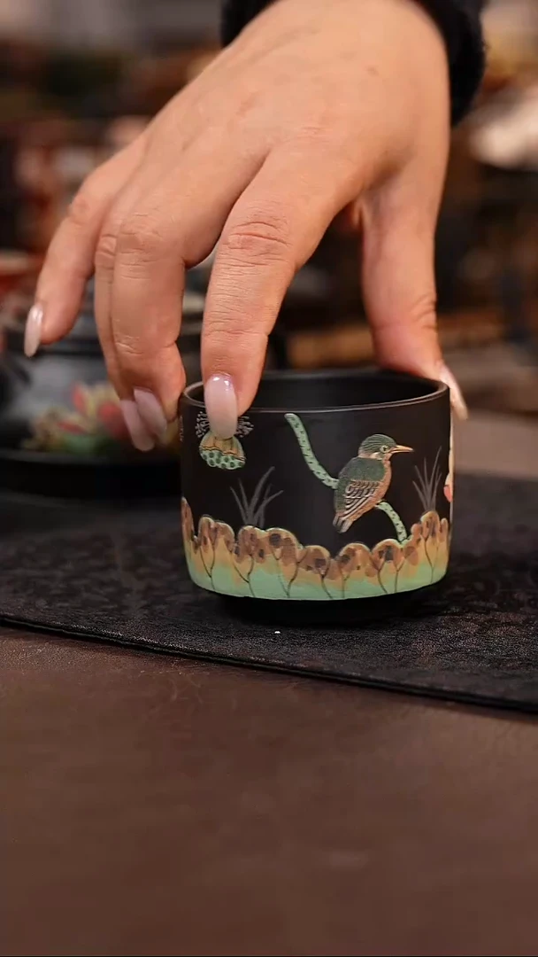 茶壶紫砂捂灰主人杯
