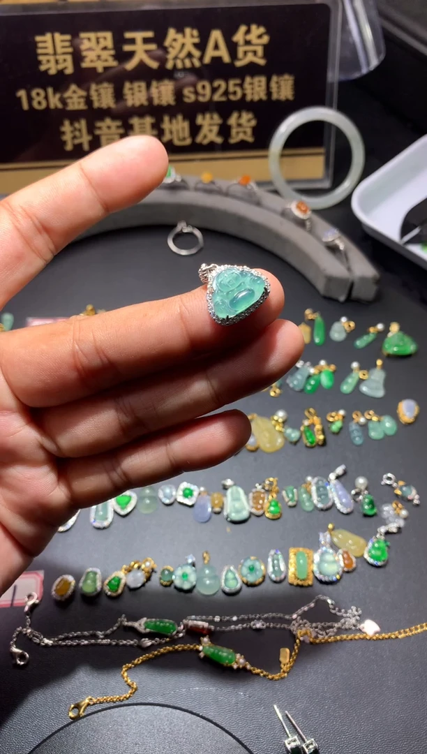 吊坠(不含链)未镶嵌翡翠东**驴1