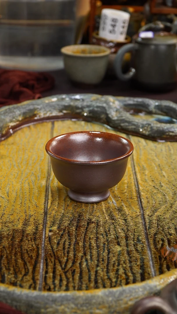 茶壶紫砂零化工釉，天然灰落