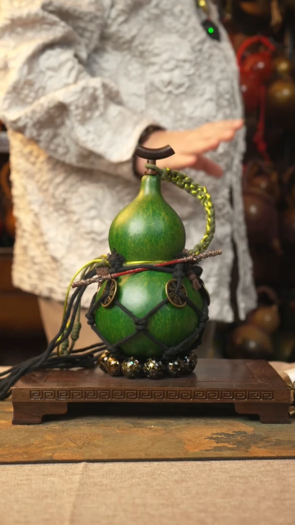 【闪购商品】239大漆葫芦一物一拍记葫堂出品