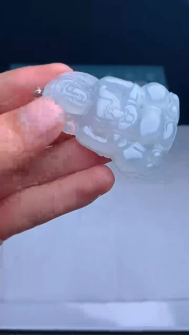定制翡翠18K金镶嵌AF002077