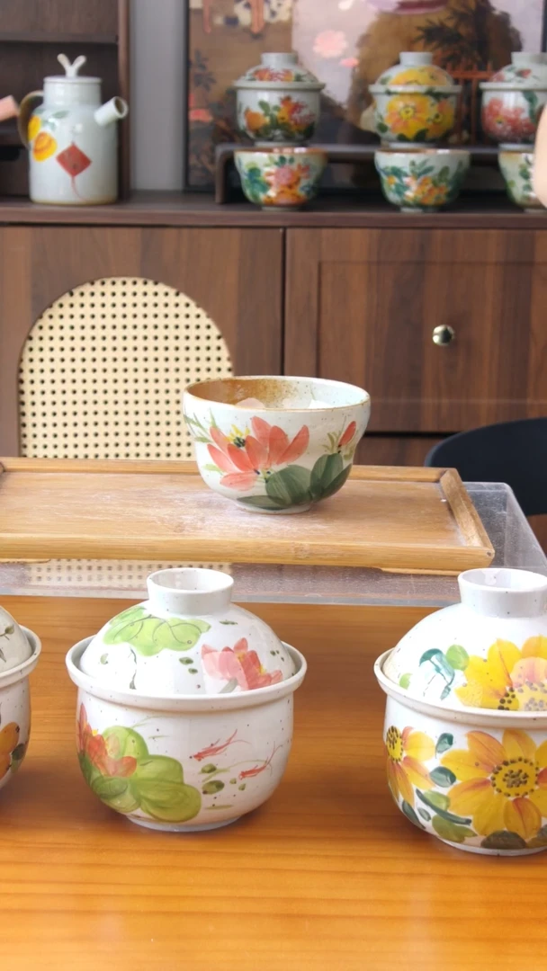 碟景德镇高温餐具釉下五彩