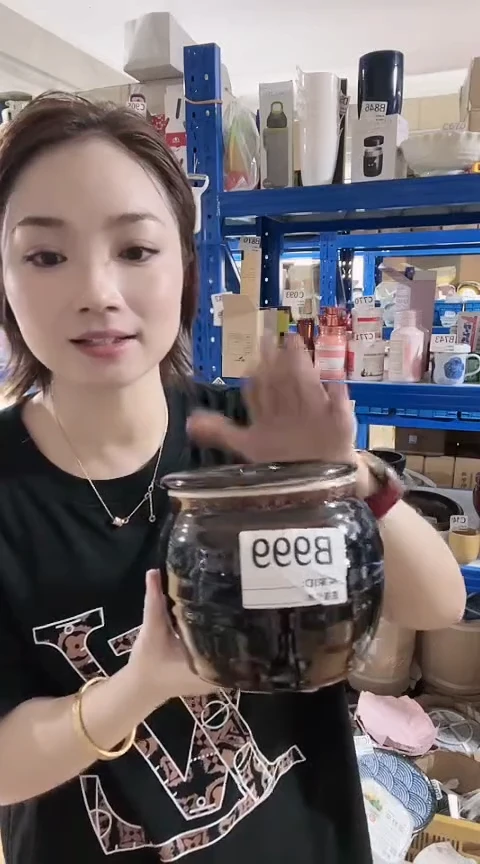瓷片全新高端瓷器有田烧猪油罐 1L B999