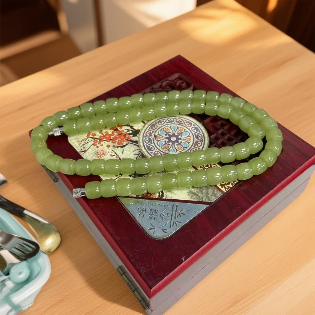 【大喜】鸭蛋青直切8m项链KSU/WD1909精致项链女士多样性发一