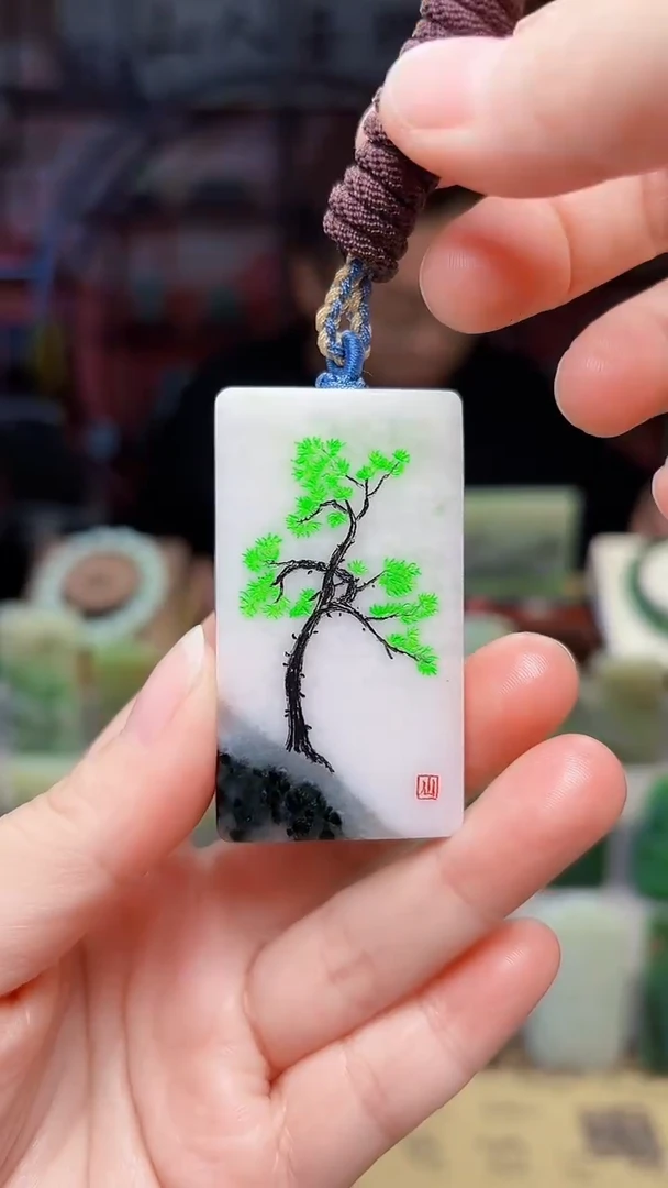 未镶嵌独山玉颈饰110