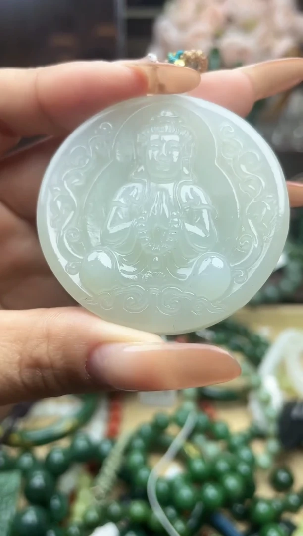 颈饰未镶嵌和田玉未镶嵌和田玉吊坠多样性拍一发一