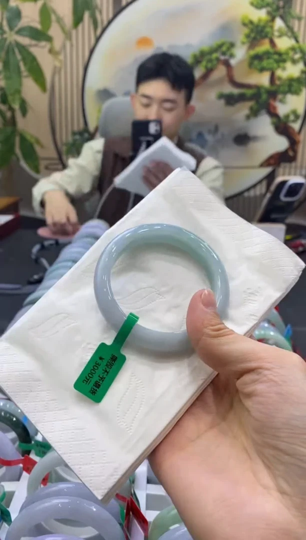 未镶嵌手镯翡翠9125