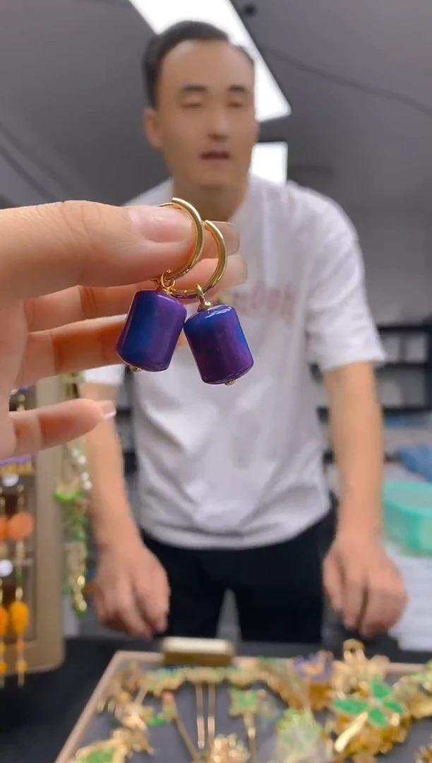 【闪购商品】玛瑙/玉髓耳饰合金2玛瑙耳饰