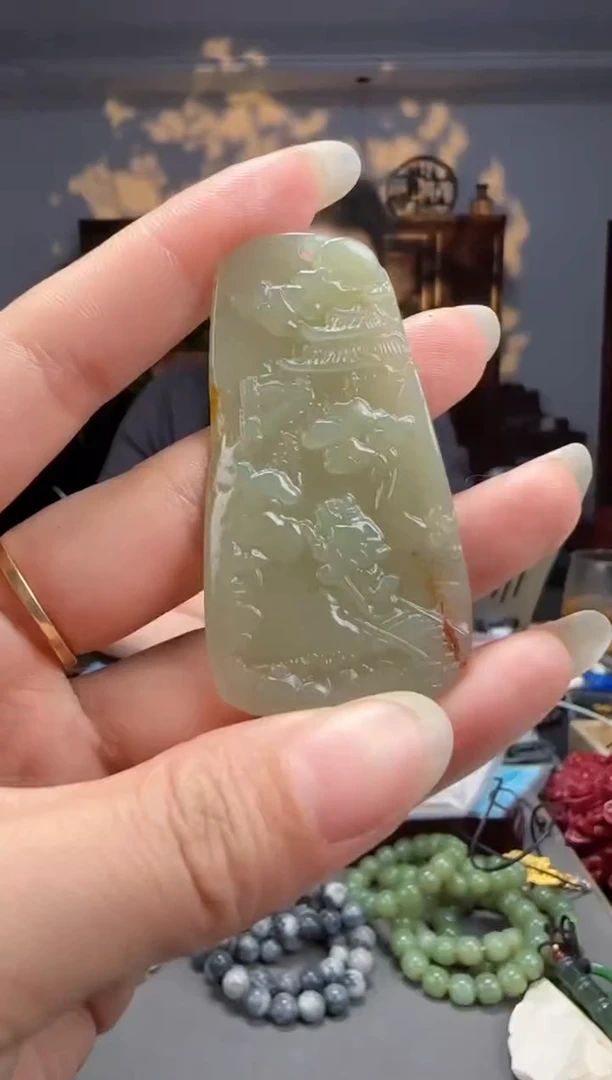 【闪购商品】和田玉（糖玉）挂件未镶嵌拍一发一多样性发货