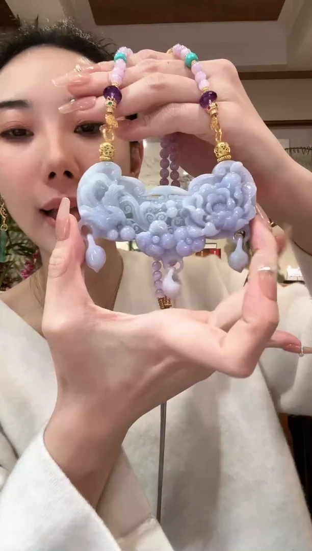 【闪购商品】翡翠颈饰未镶嵌国风