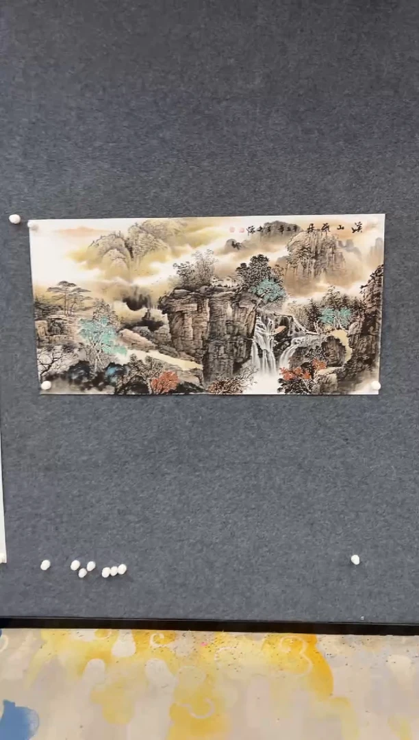 【闪购商品】国画1.26-王夫怀-法原四尺山水-037