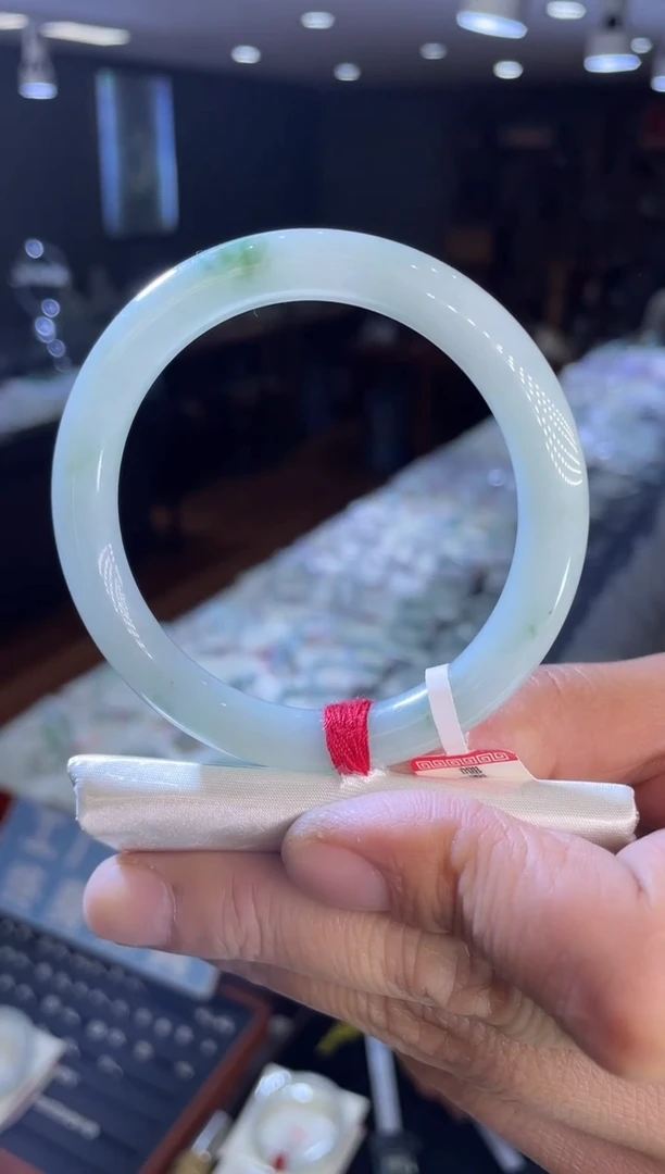 未镶嵌手镯翡翠圆条54-55