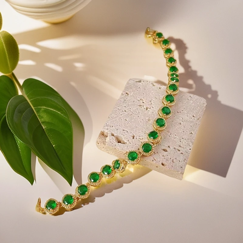 【高端定制】 哥伦必亚绿手链————————高货