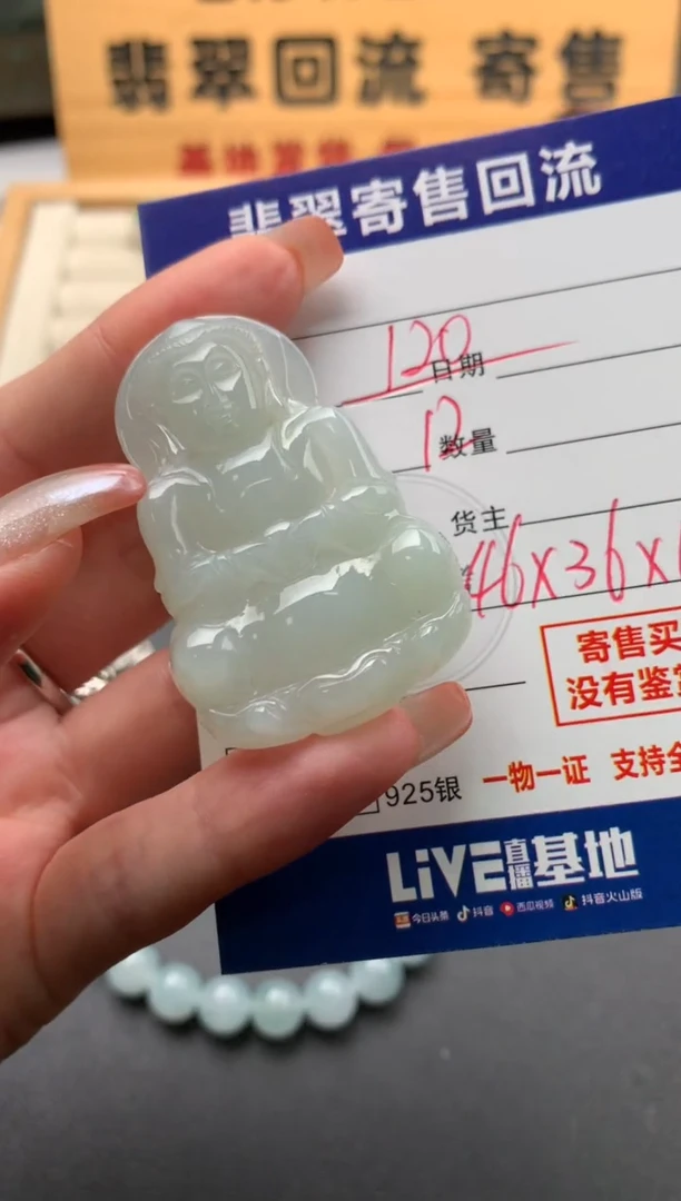 翡翠未镶嵌颈饰10142700